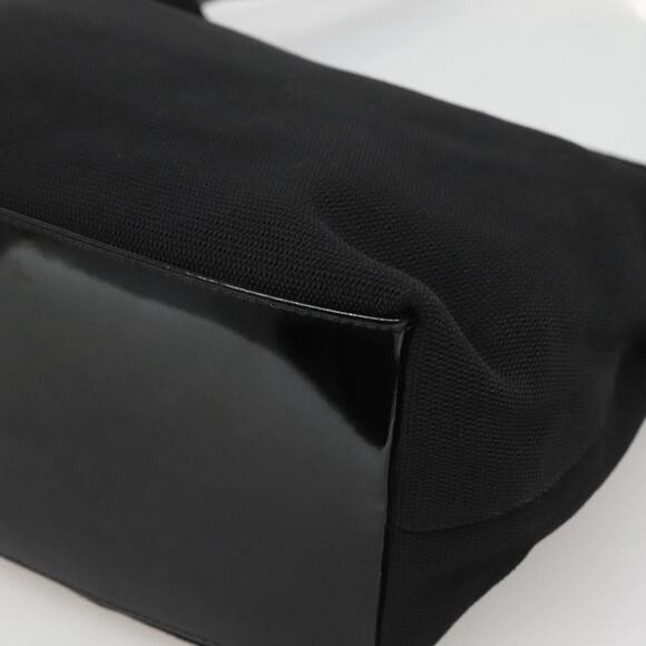 GUCCI Shoulder Bag Nylon Metal Black Silver 001 001 - Picture 10 of 16